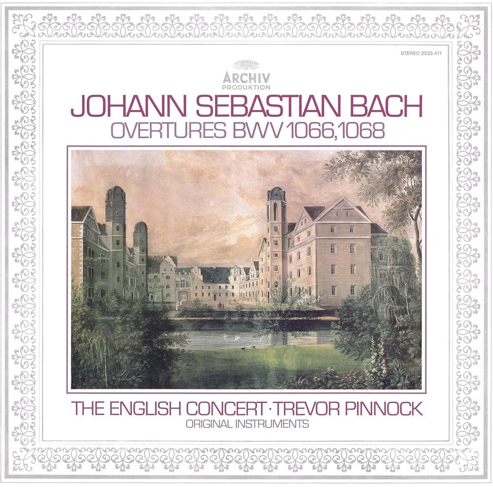 Trevor Pinnock  / English Concert - Bach: Overtures Bwv 1068 1066  [Limited Edition] Vinyl Record