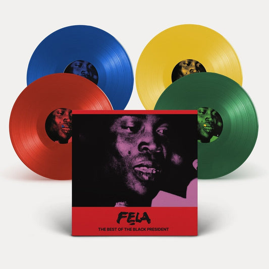 Fela Kuti - Best Of The Black President [Deluxe 4xLP] Vinyl Record