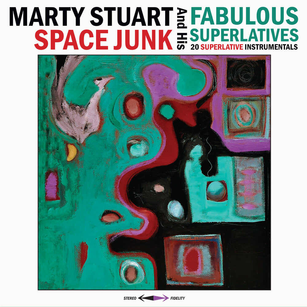 Marty Stuart  & His Fabulous Superlatives - Space Junk [Blue Vinyl] Vinyl Record