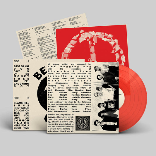 Begging Dog - Demo 1 - Red [Colored Vinyl] (Red) Vinyl Record