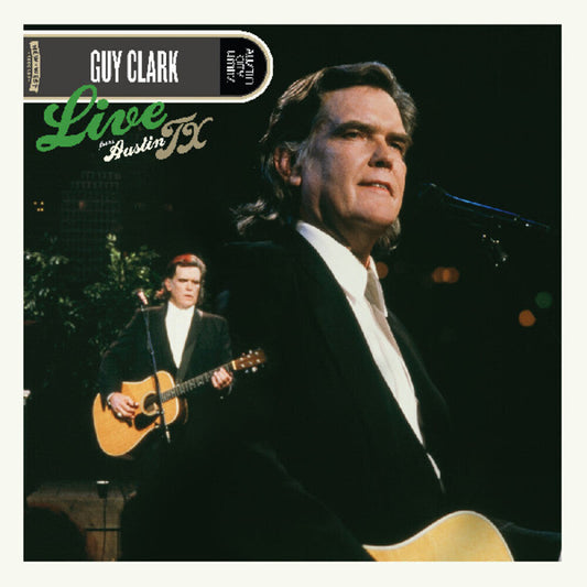 Guy Clark - Live From Austin Tx [Colored Vinyl] (Gate) (Red) Vinyl Record
