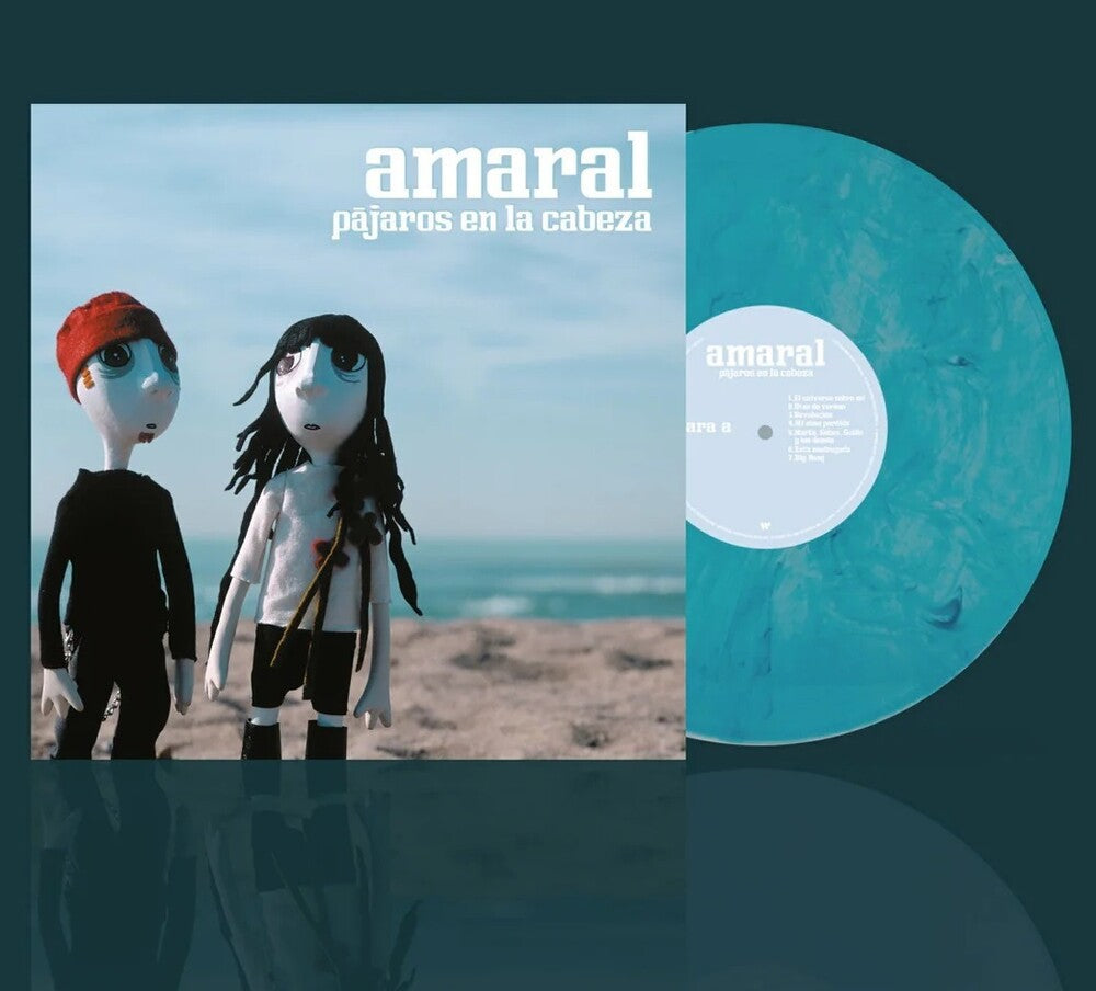 Amaral - Pajaros En La Cabeza - Marbled Blue Vinyl (Blue) [LP] Vinyl Record