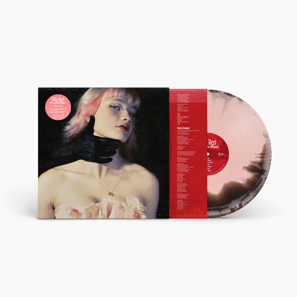 Pre-Order: Ella Red - It's Not Real - Pink/Black (Blk) [Colored Vinyl] (Ofgv)