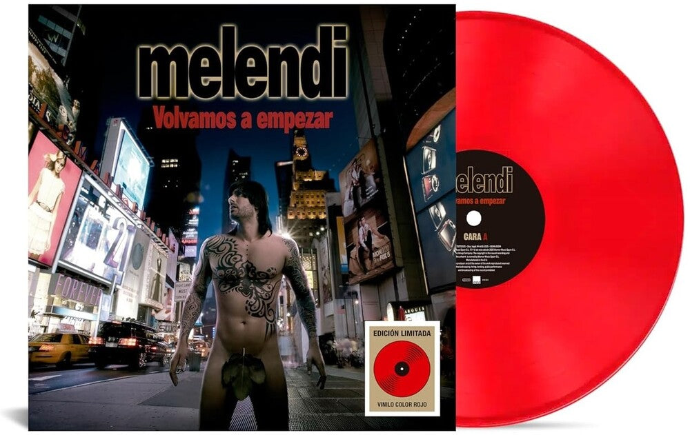 Melendi - Volvamos A Empezar - Red Vinyl [LP] Vinyl Record