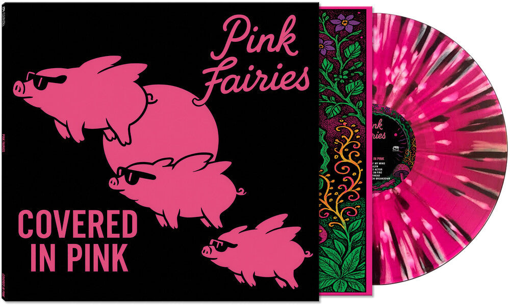 Pink Fairies - Covered in Pink [Splatter Vinyl] Vinyl Record