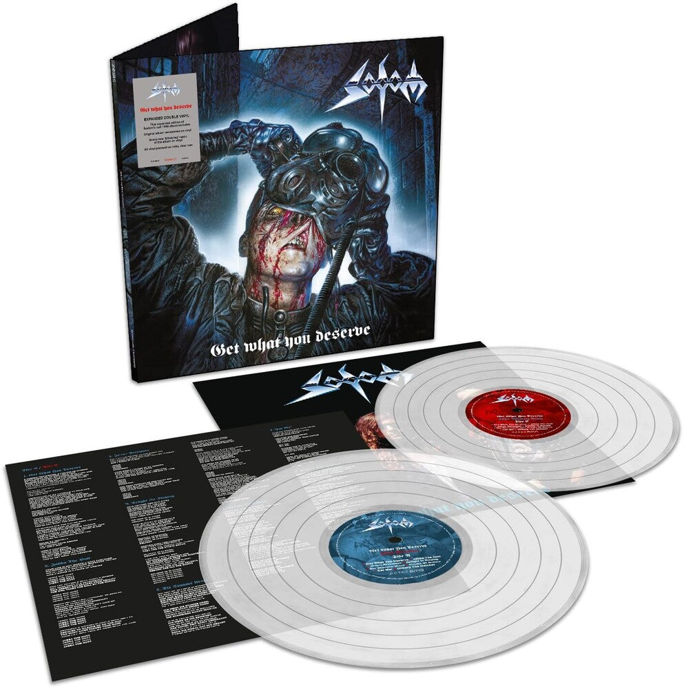 Pre-Order: Sodom - Get What You Deserve - Expanded Edition [Milky Clear]
