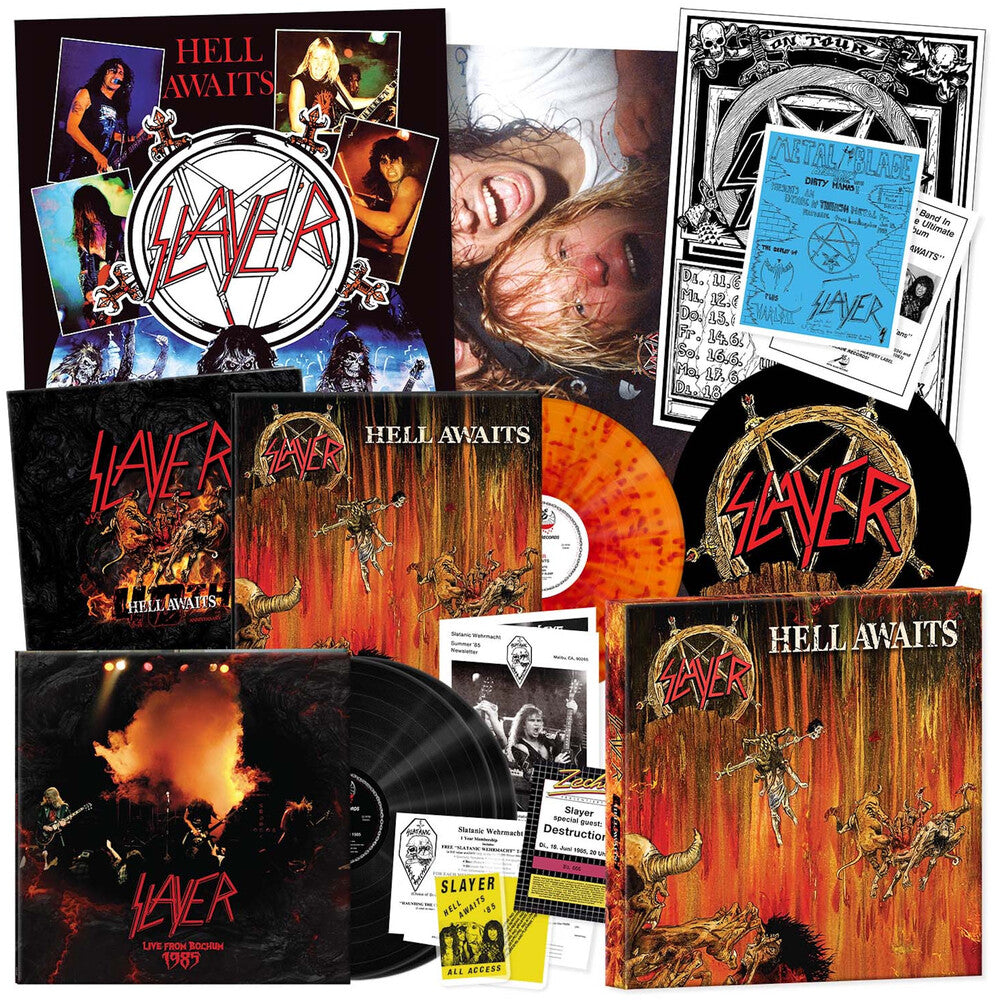 Pre-Order: Slayer - Hell Awaits - 40th Anniversary [3LP Box Set]