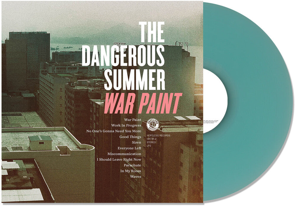 Pre-Order: Dangerous Summer - War Paint - Blue (Blue) [Colored Vinyl]
