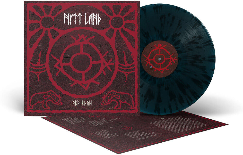 Pre-Order: Nytt land - Aba Khan - Black/Blue (Blk) (Blue) [Colored Vinyl] [Limited Edition]