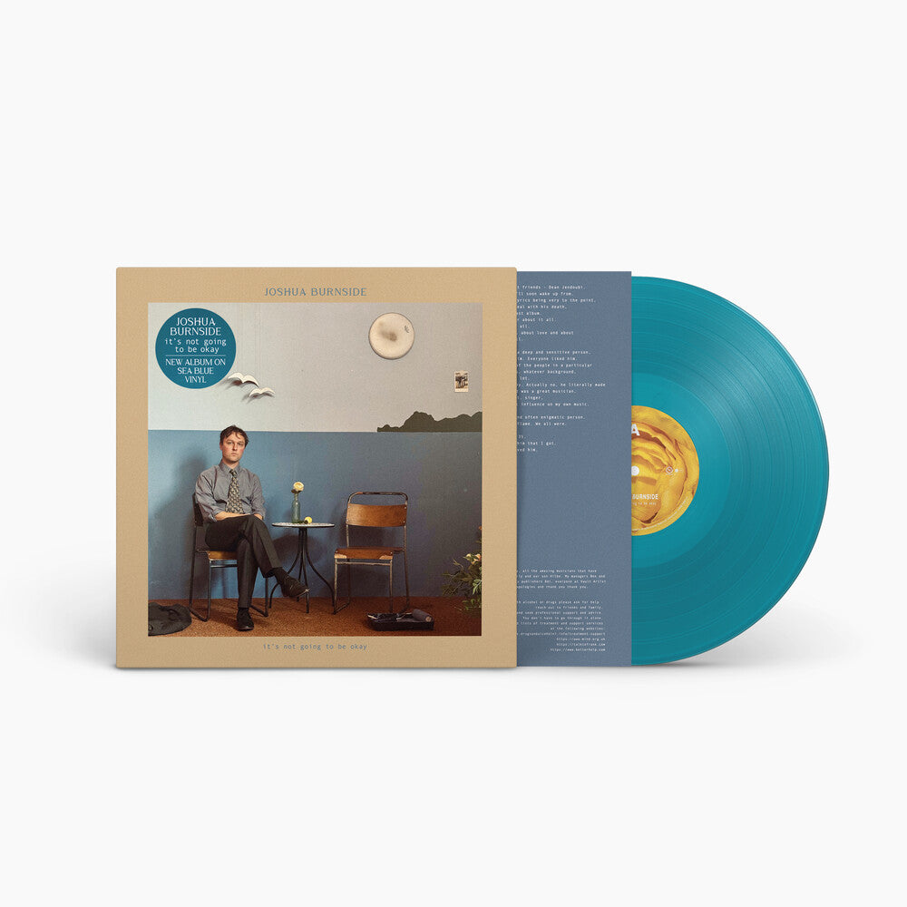 Pre-Order: Joshua Burnside - It's Not Going To Be Okay (Blue) [Colored Vinyl] (Ofgv)