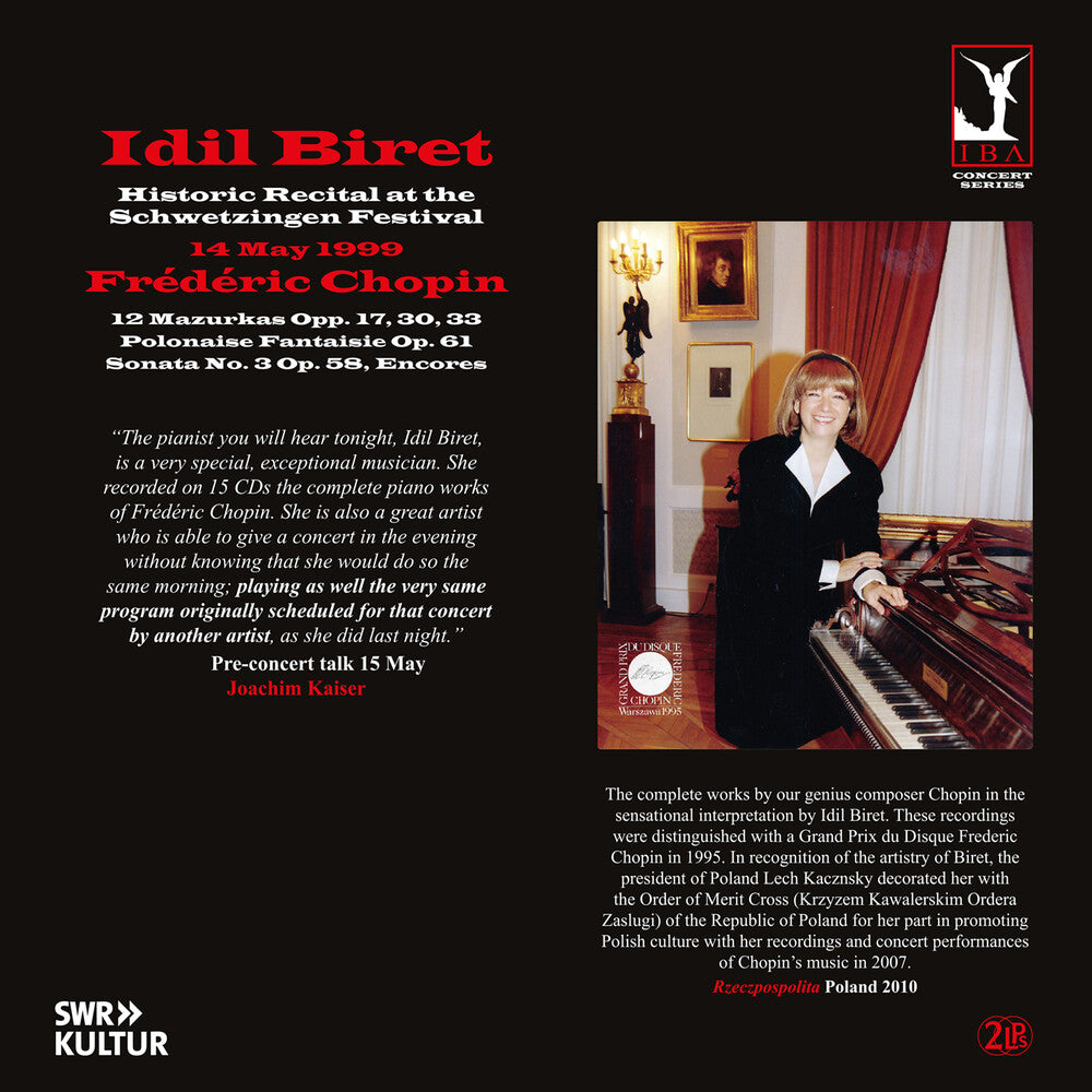 Pre-Order: Idil Biret - Idil Biret At Schwetzingen Festival 14 May 1999 [LP]