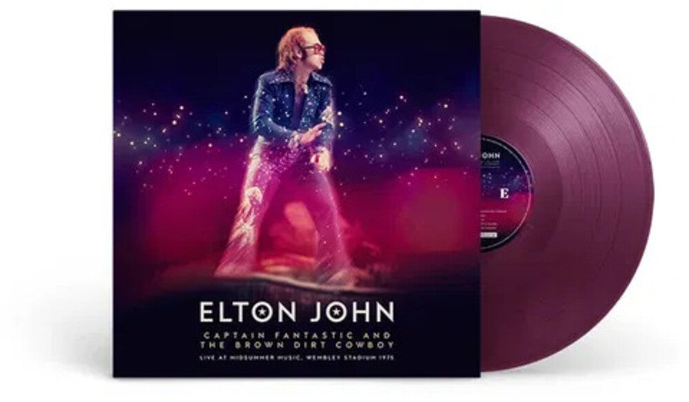 Elton John - Captain Fantastic & The Brown Dirt Cowboy: Live At [LP] Vinyl Record