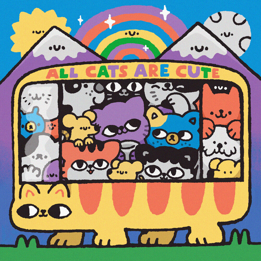 Pre-Order: Catbeats - All Cats Are Cute - Blue (Blue) [Colored Vinyl]