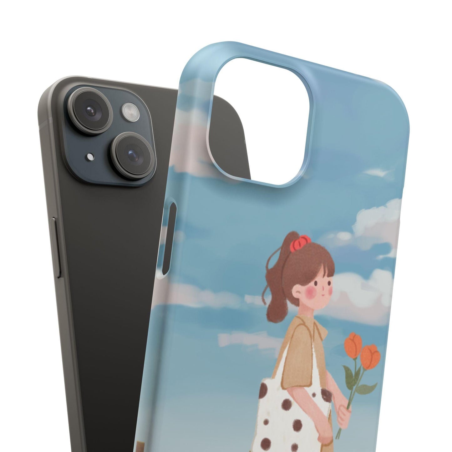 Joyful Stroll Mobile Cover – Embrace Happiness Everywhere You Go!