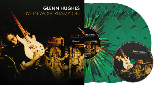 Glenn Hughes - Live In Wolverhampton - Splatter Vinyl + Cd (W/Cd) [LP] Vinyl Record
