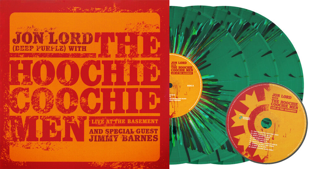 Jon Lord  / Hoochie Coochie Men / Barnes,Jimmy - Live At The Basement - Splatter Vinyl + Cd (W/Cd) [LP] Vinyl Record