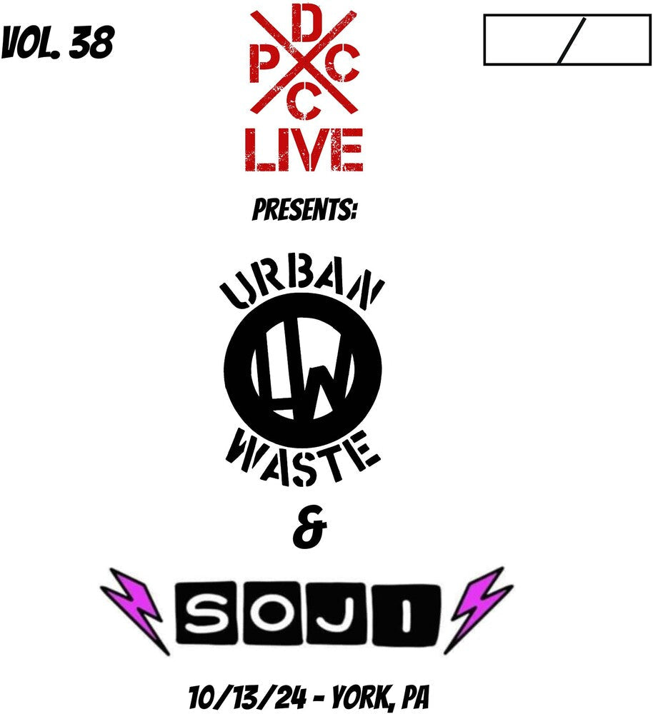 Pre-Order: Urban Waste & Soji - Dcxpc Live 38 [LP]
