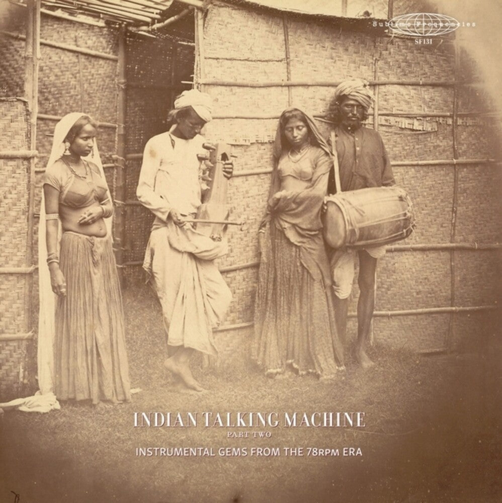 Pre-Order: Indian Talking Machine Part 2: Instrumental / Var - Indian Talking Machine Part 2: Instrumental / Var [LP]