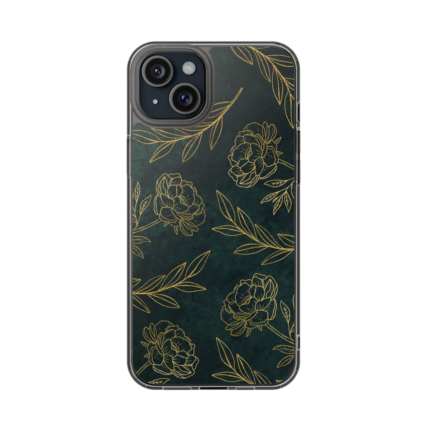 Floral Pattern Clear Cases