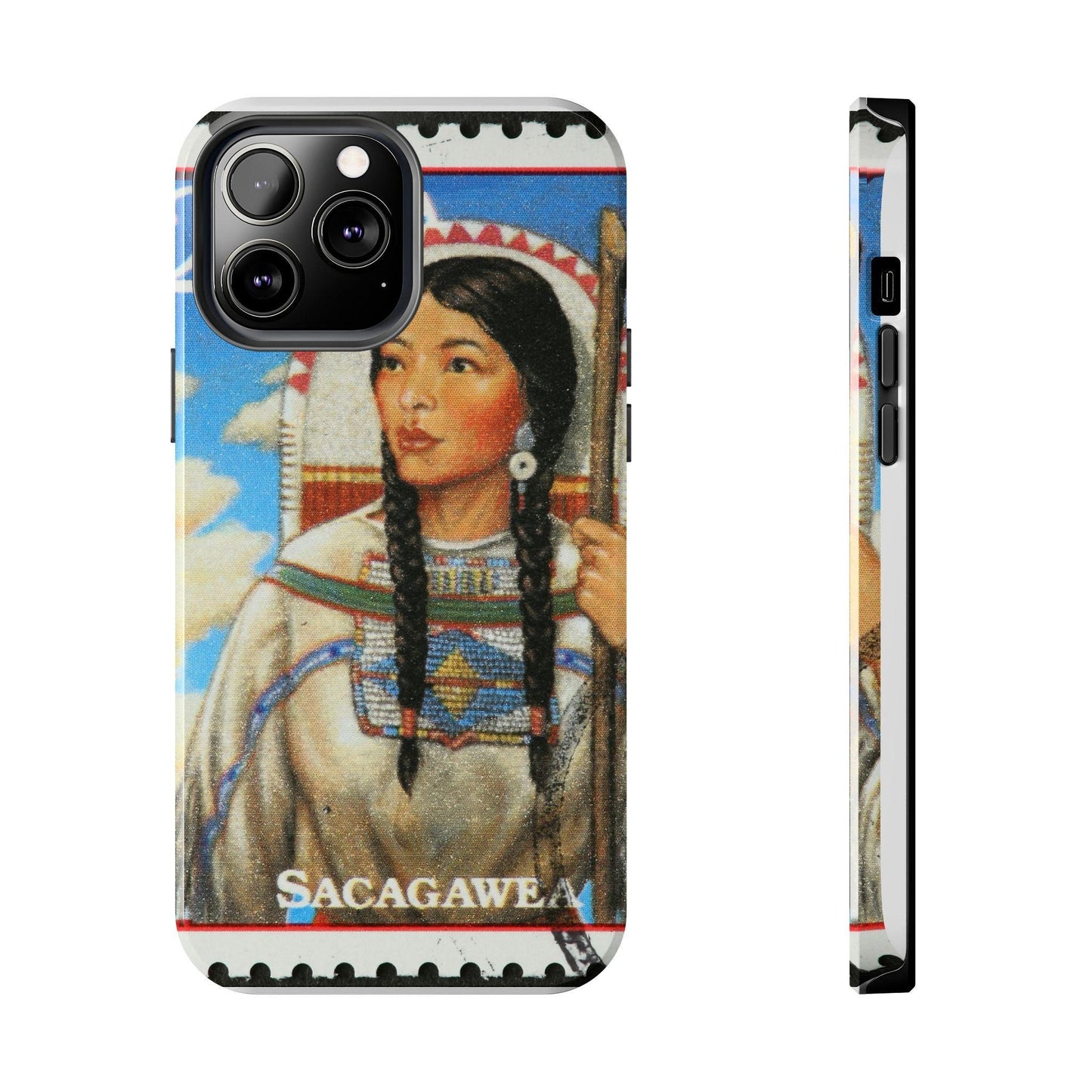 $1 Sacagawea Coin Design Tough Phone Cases
