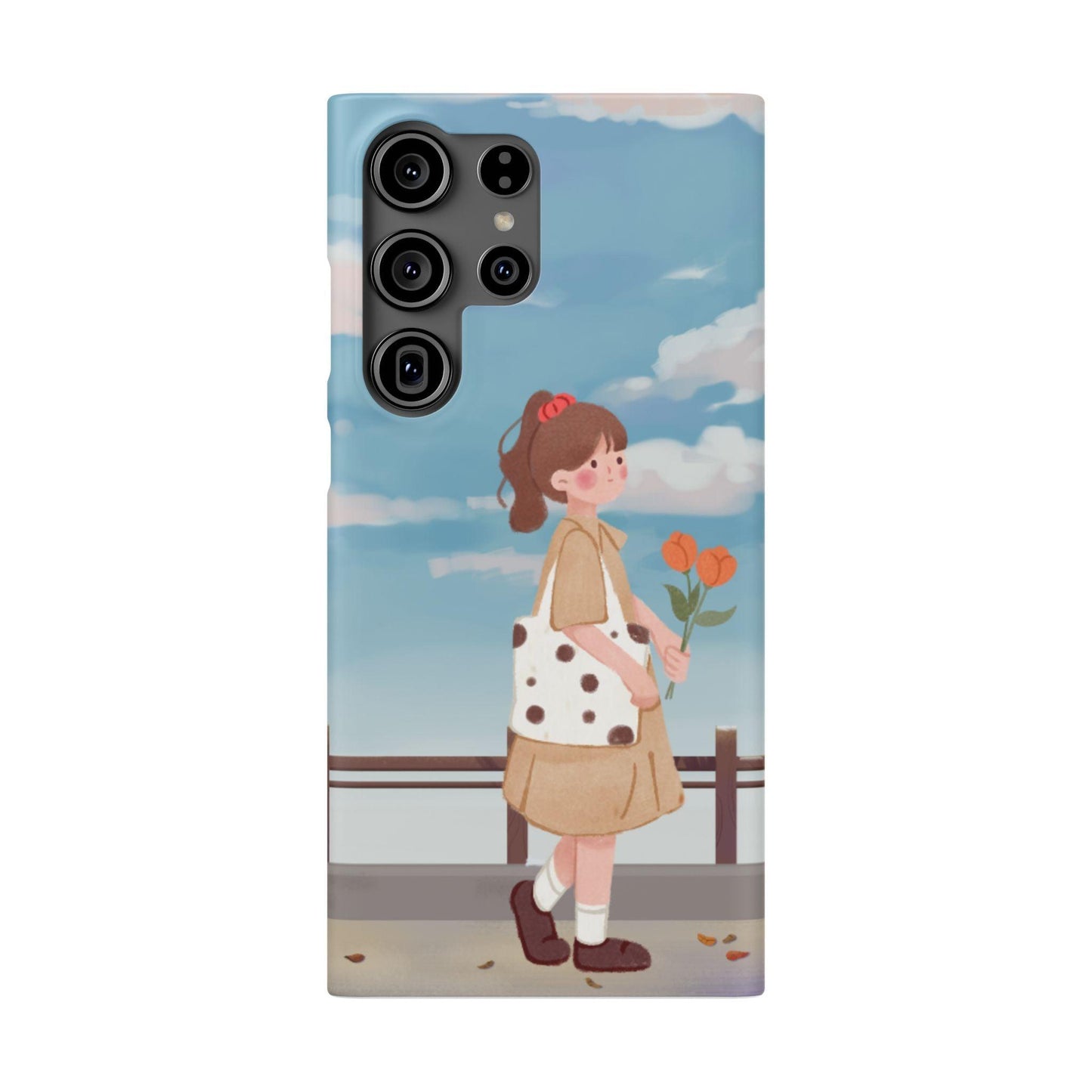 Joyful Stroll Mobile Cover – Embrace Happiness Everywhere You Go!