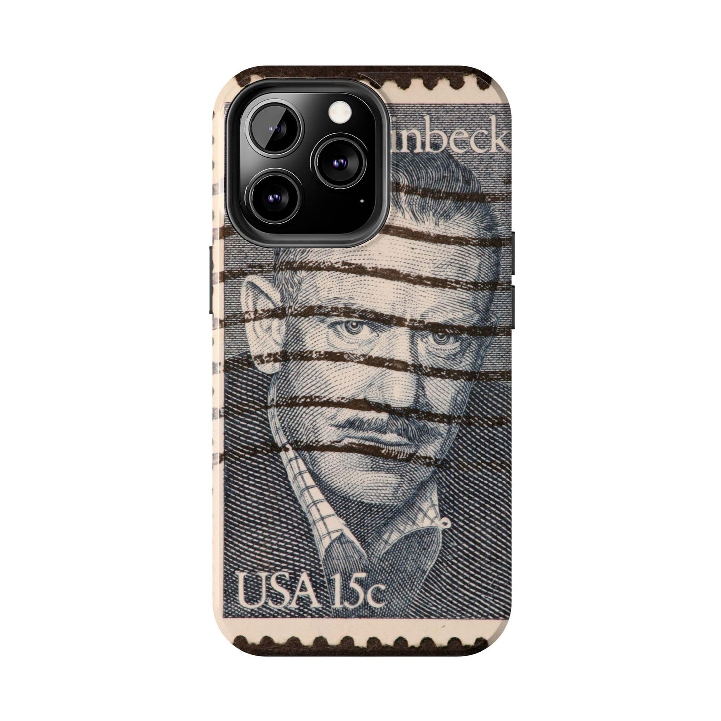 John Steinbeck USA 15c Printed Tough Phone Case for iPhone - Literary Tribute Design