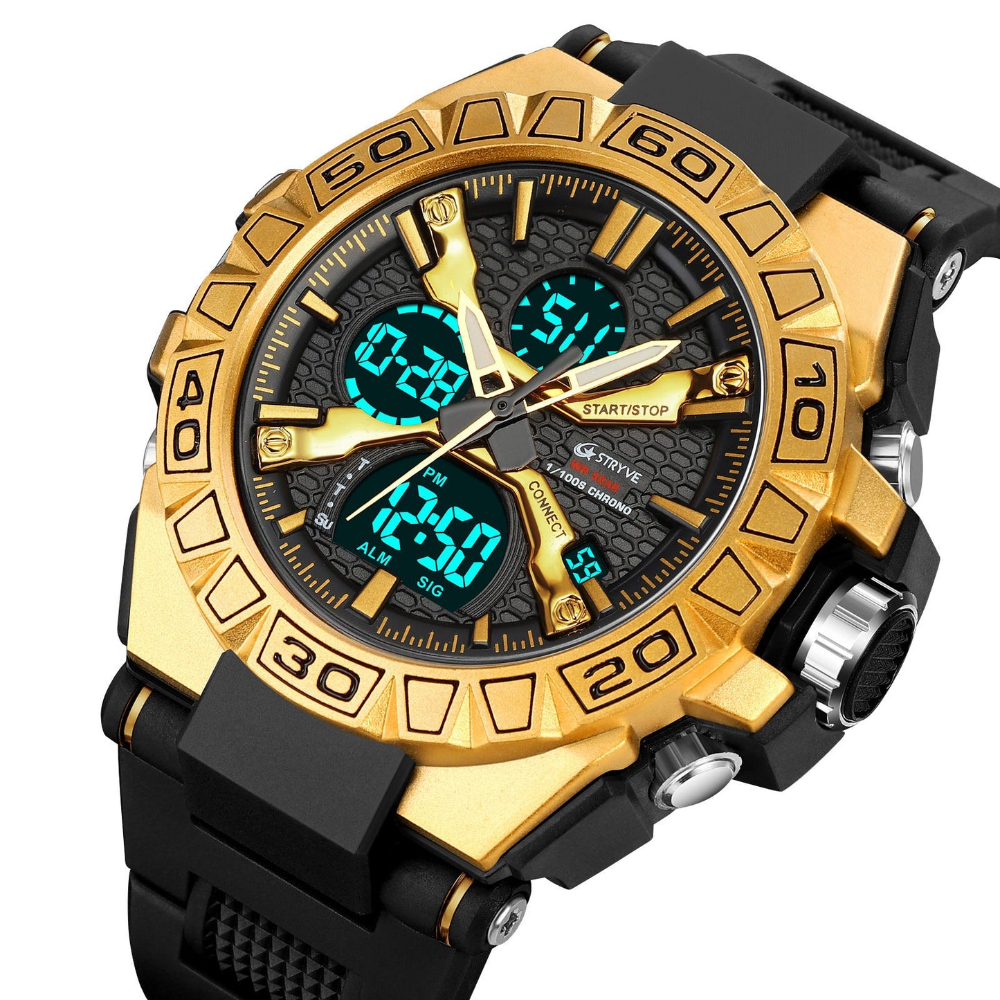 New Multifunctional Sports Student Watch