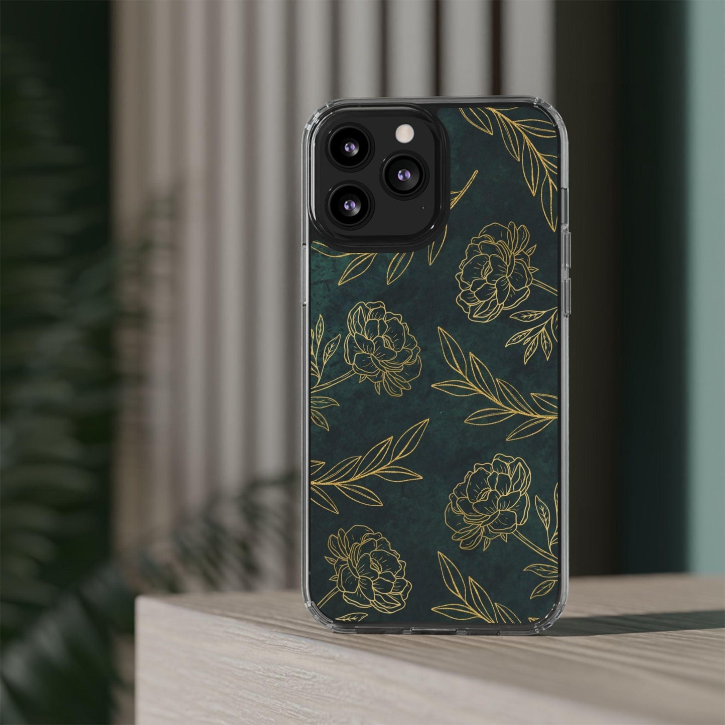 Floral Pattern Clear Cases