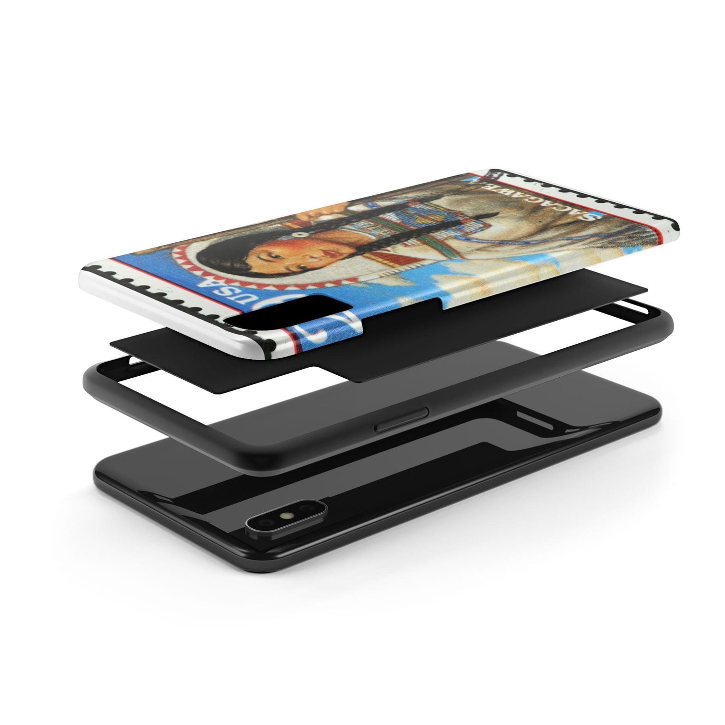 $1 Sacagawea Coin Design Tough Phone Cases