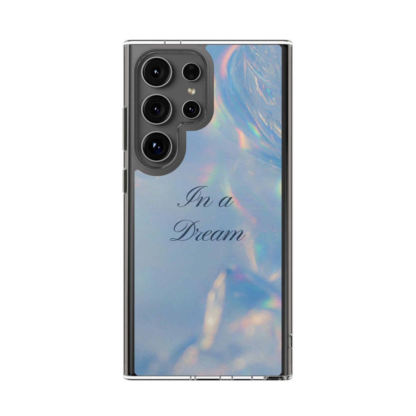 In a Dream Shinny Blue Clear Cases