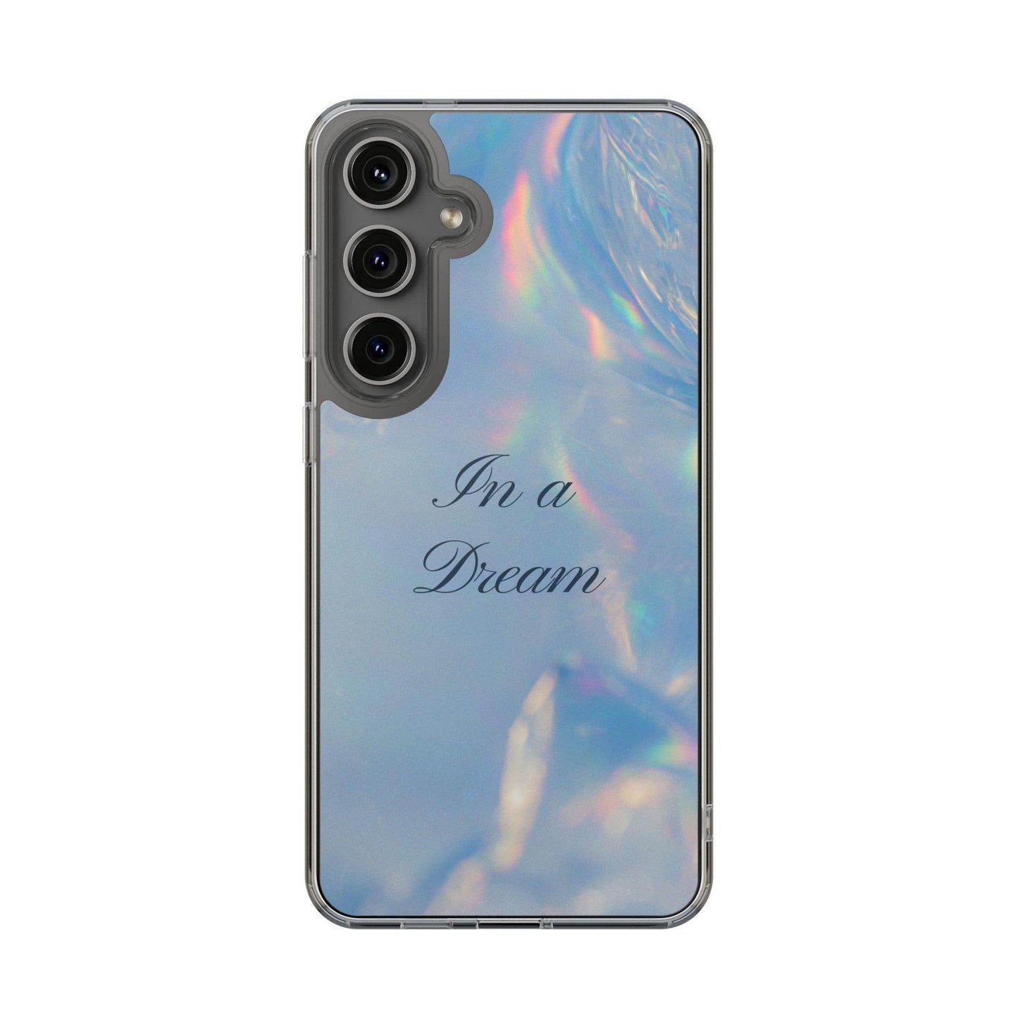In a Dream Shinny Blue Clear Cases