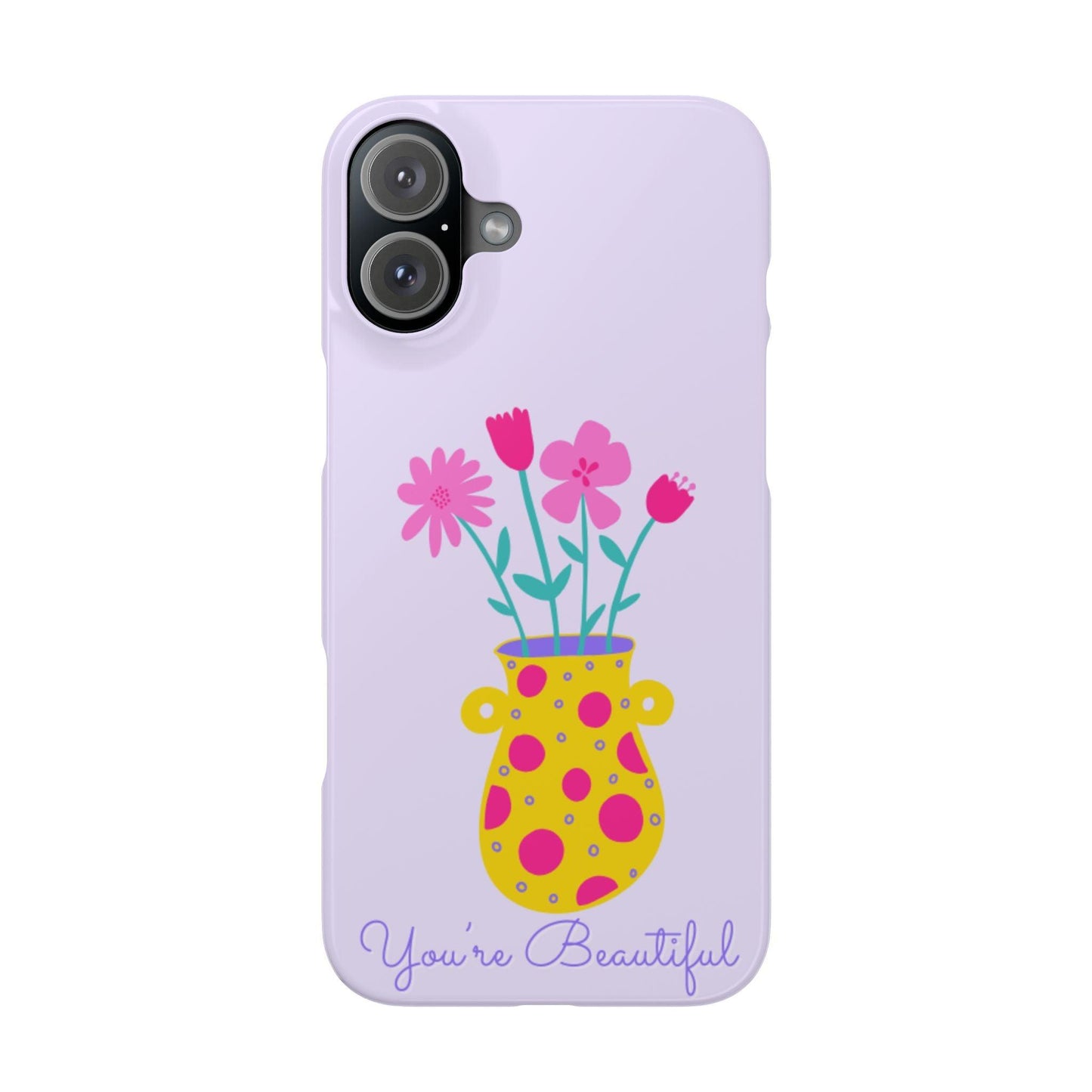 Floral Pot Phone Case – Bloom with Style Everywhere You Go