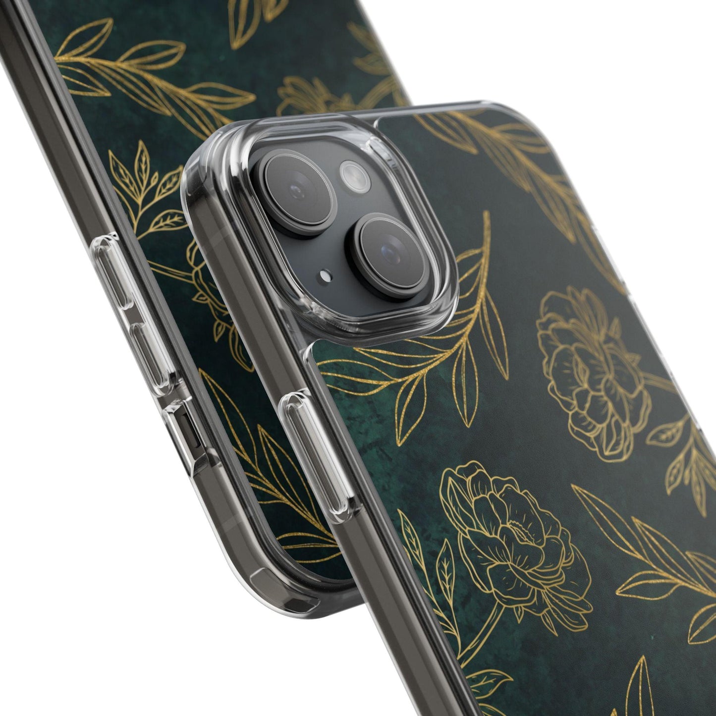 Floral Pattern Clear Cases