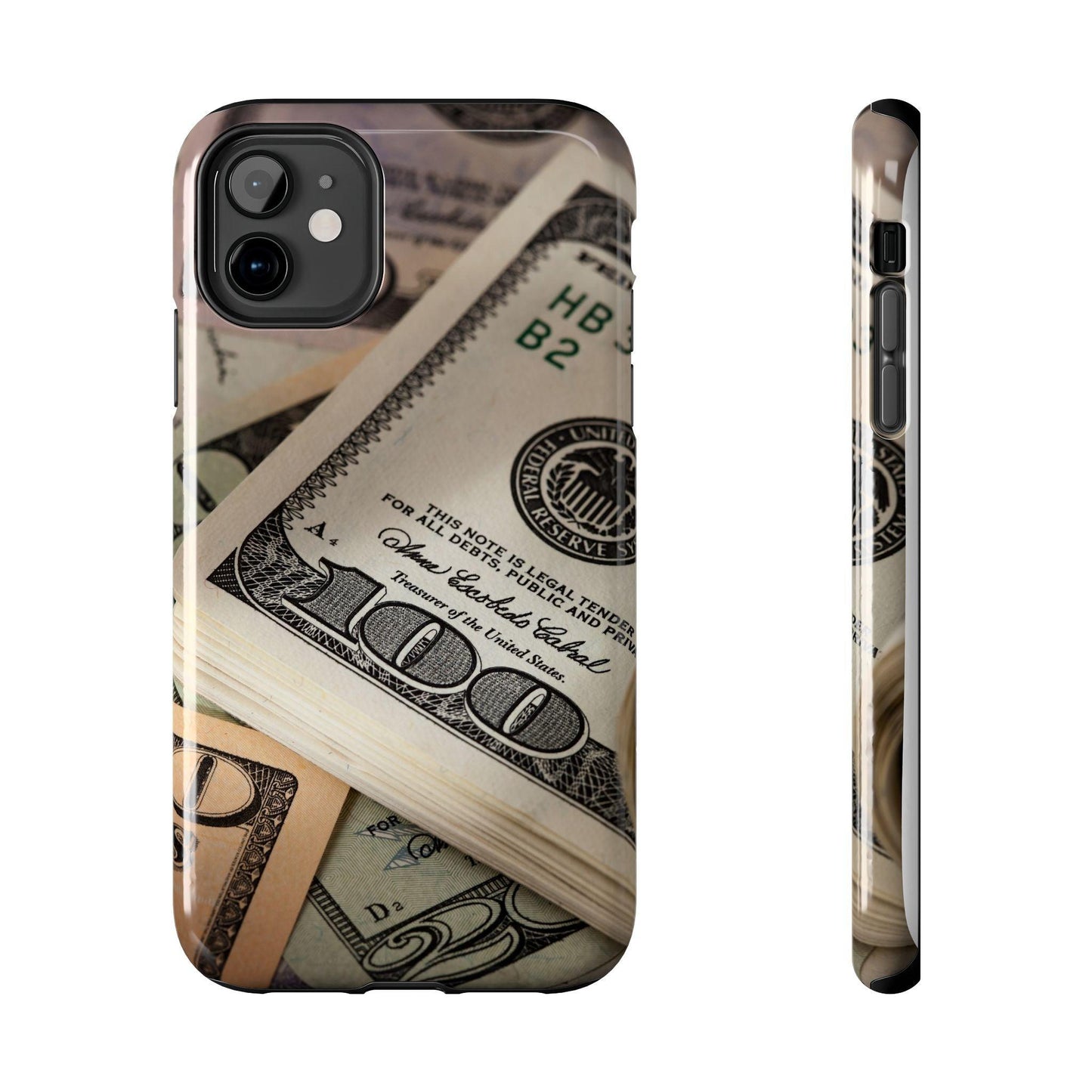 100$ Dollars High Quality Printed Tough Phone Cases