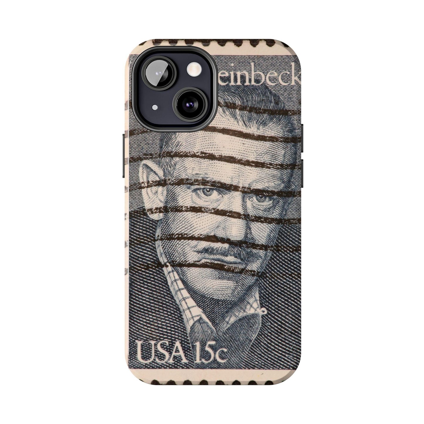 John Steinbeck USA 15c Printed Tough Phone Case for iPhone - Literary Tribute Design