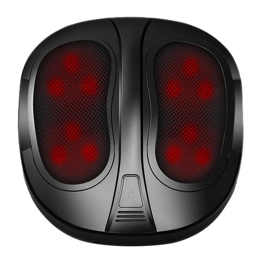 Electric Heat Electric Deep Foot Massager With Heat Pain Relief Foot Circulation Stimulator Massage Machine
