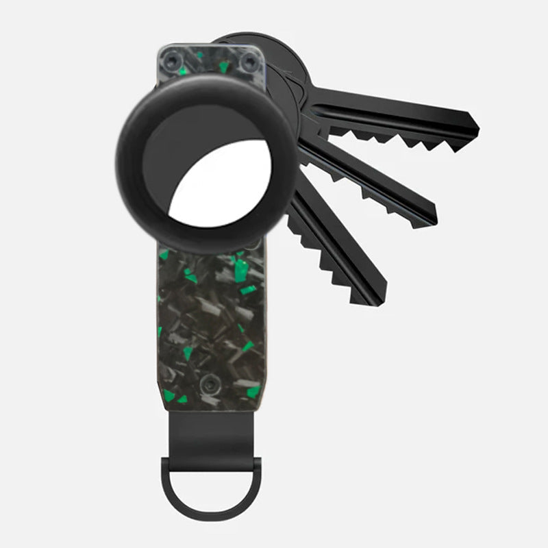 Keychain metal keychain aluminum alloy key storage keyclip