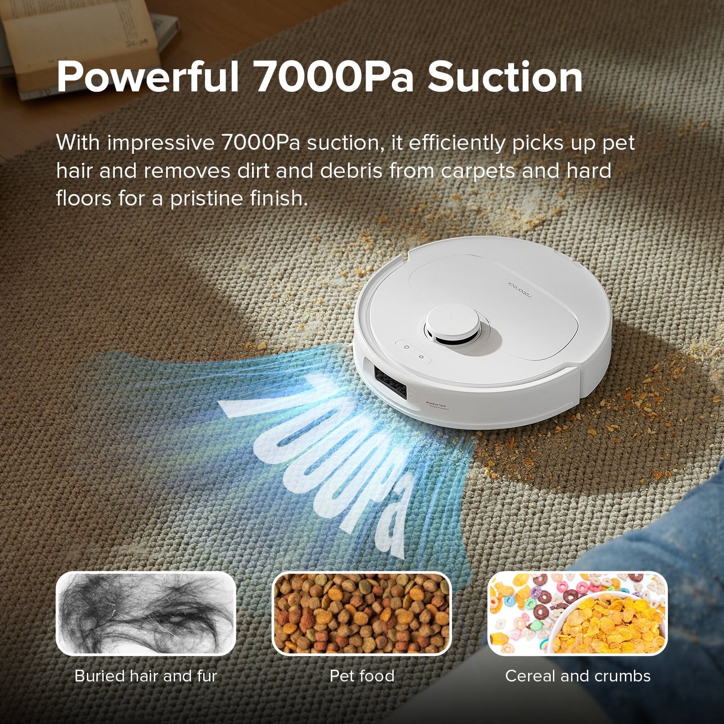 【Certified Refurbished 90% New】Roborock Qrevo S Robot Vacuum with Multifunctional Dock