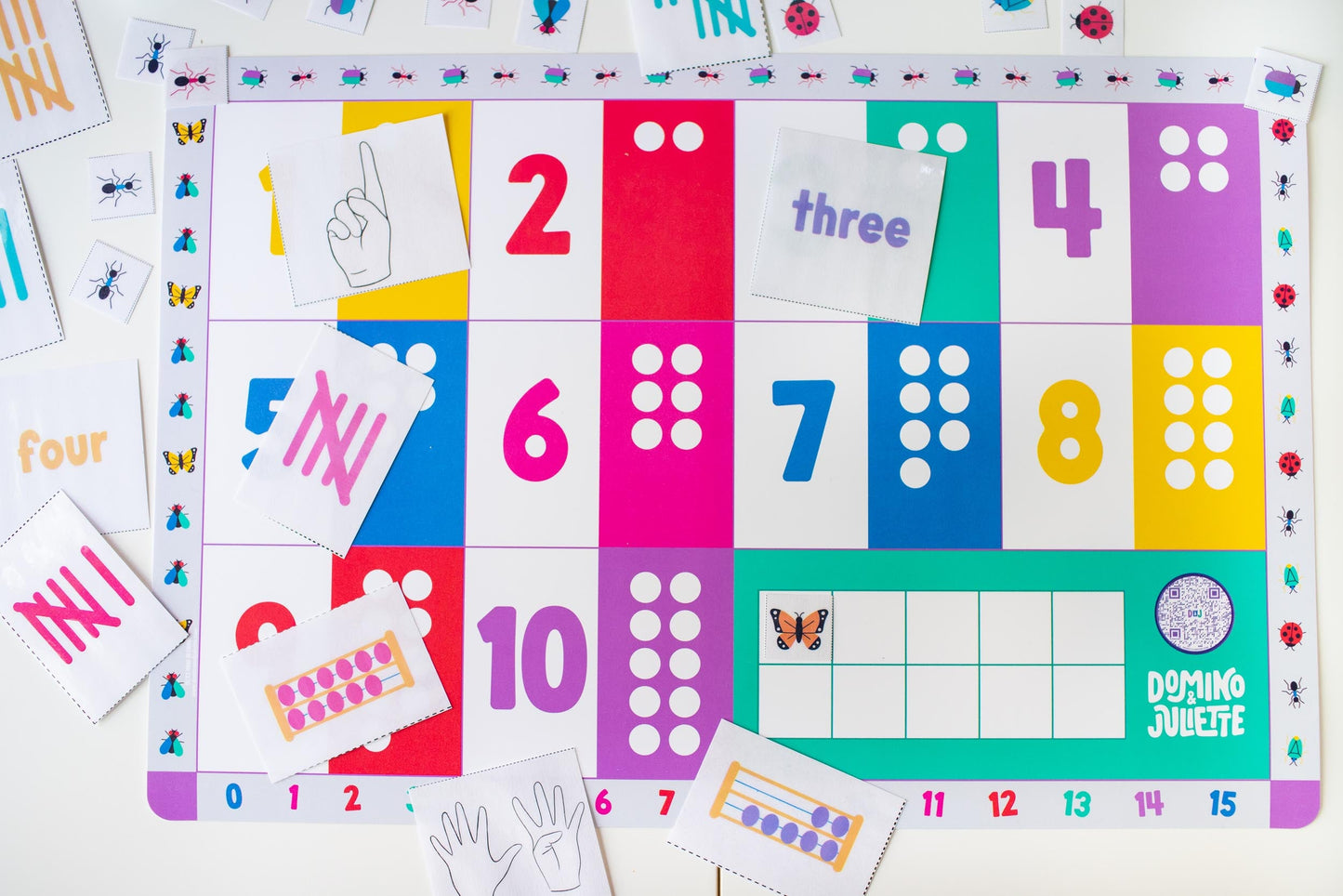 4-Pack Placemat Bundle: “Now I Know My”