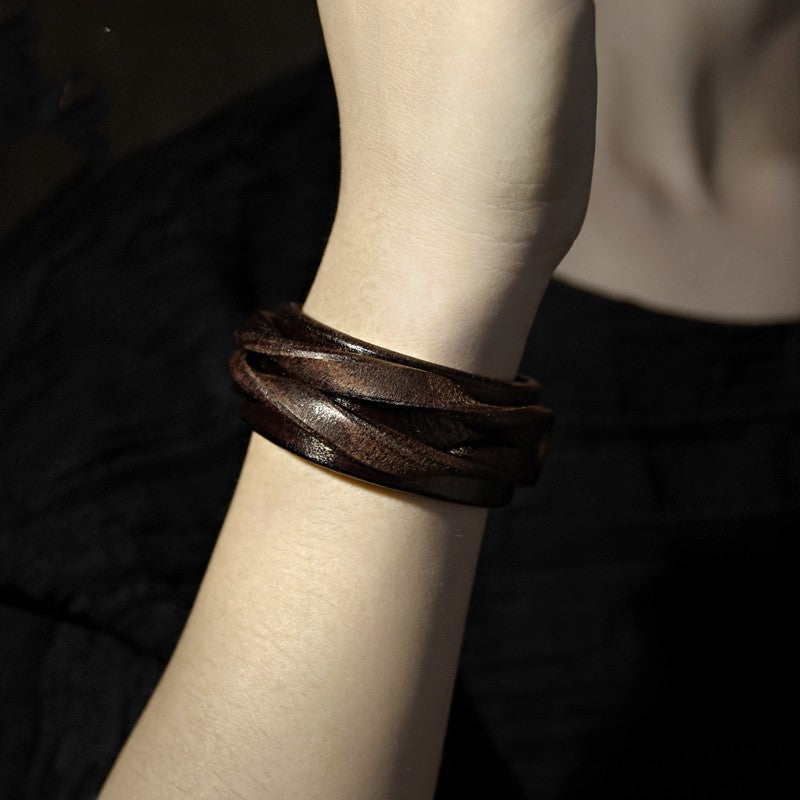 Personalized Retro Characteristic Leather Bracelet