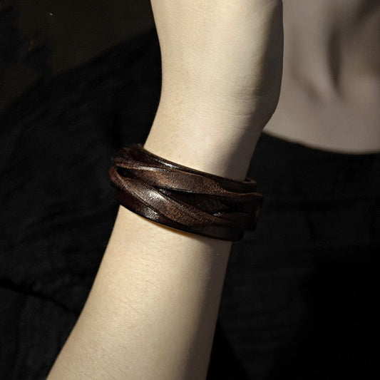 Personalized Retro Characteristic Leather Bracelet
