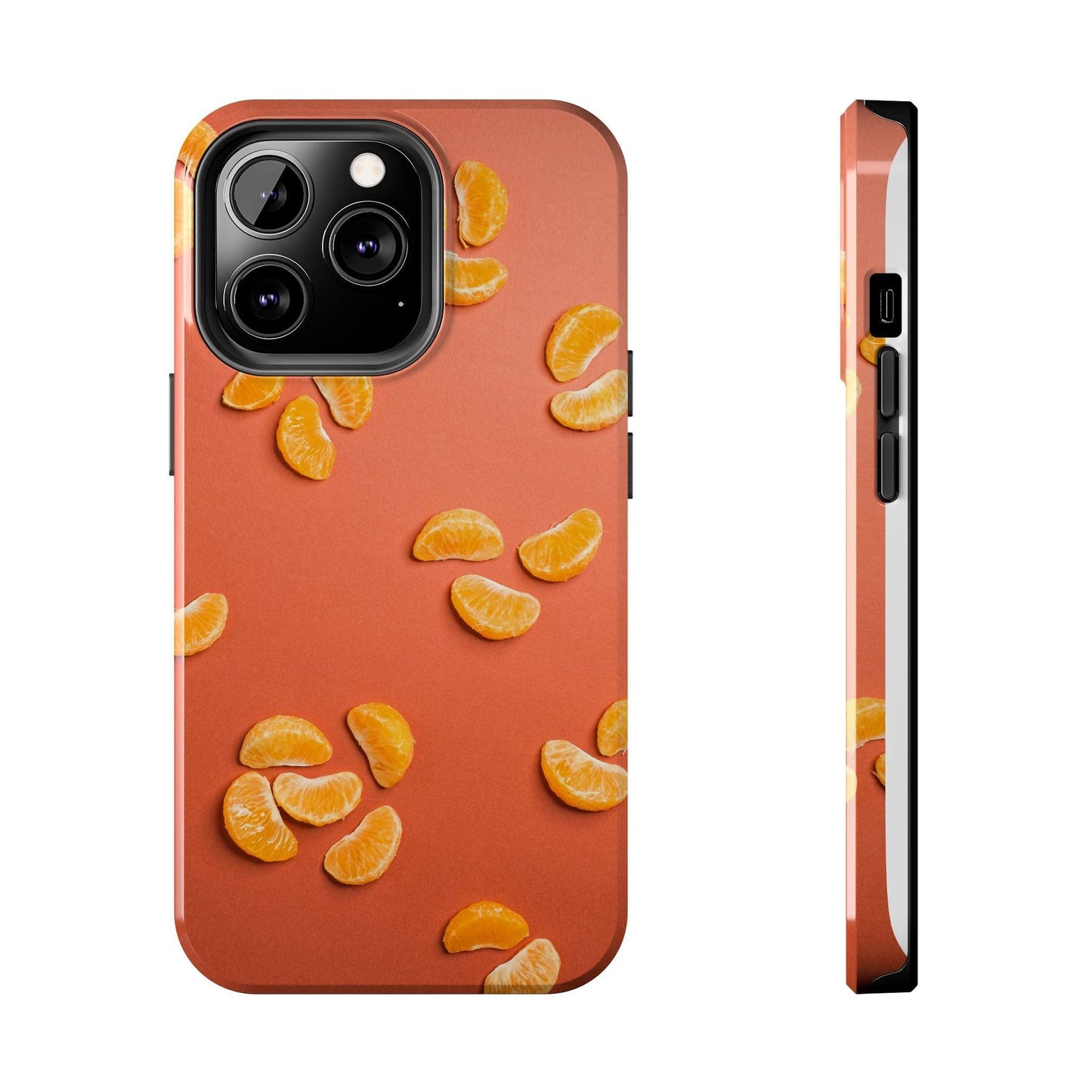 Peal Oranges printed Tough Phone Cases
