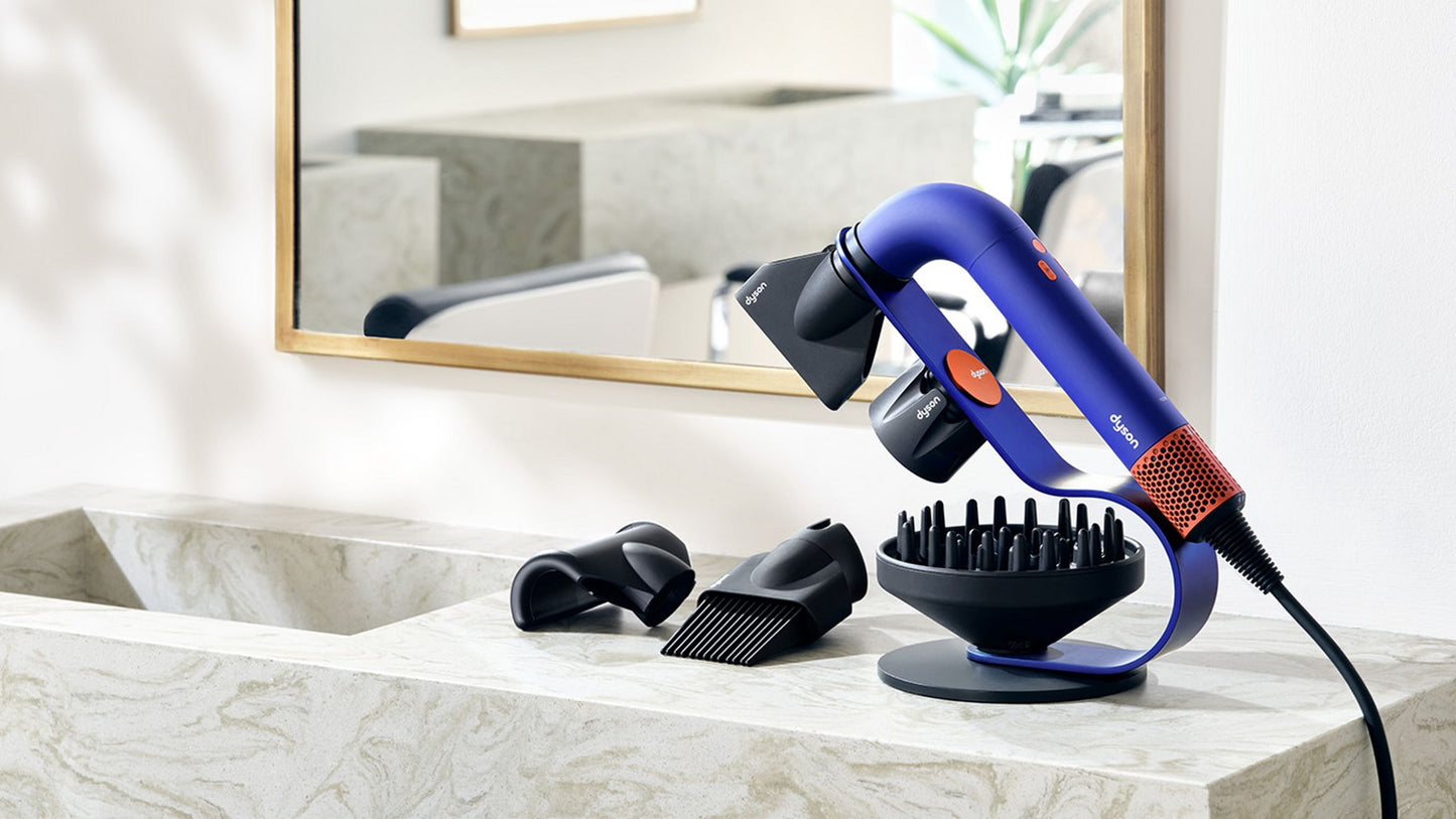 Dyson Supersonic r™ Hair Dryer – Ceramic Pink/Rose Gold – Ultra‑Lightweight, Precision Styling, Intelligent Attachments, No Heat Damage
