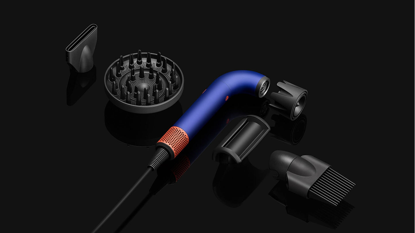 Dyson Supersonic r™ Hair Dryer – Ceramic Pink/Rose Gold – Ultra‑Lightweight, Precision Styling, Intelligent Attachments, No Heat Damage