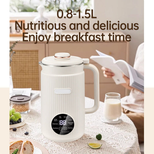 Home Heating Blender Multi-functional Soy Milk Maker Juice Extractor Juice Water Boiling Filter-free UK/US Standard