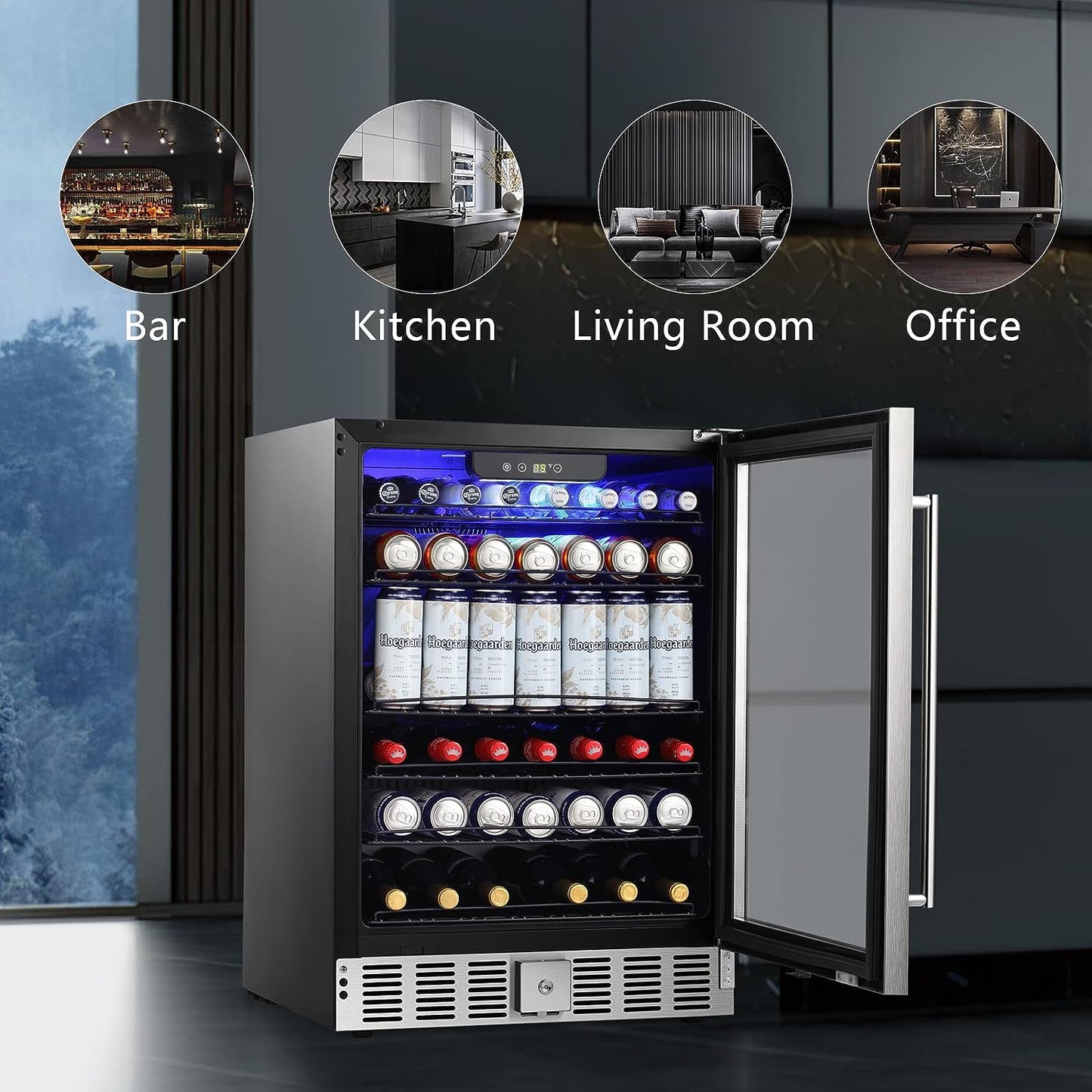 5.1 Cu.Ft Beverage Refrigerator W58145B