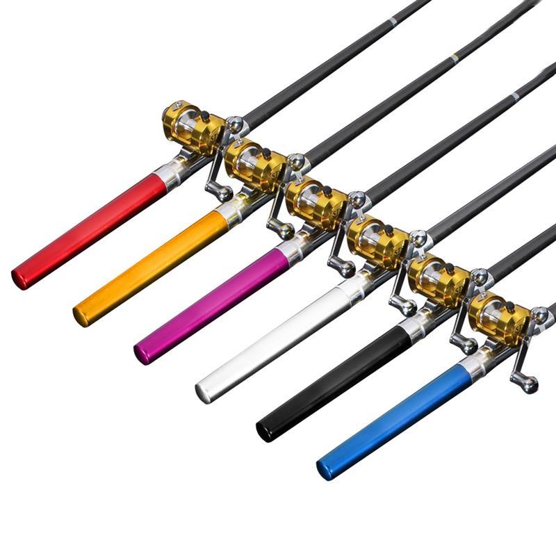 1m Mini Portable Pen Fishing Rod