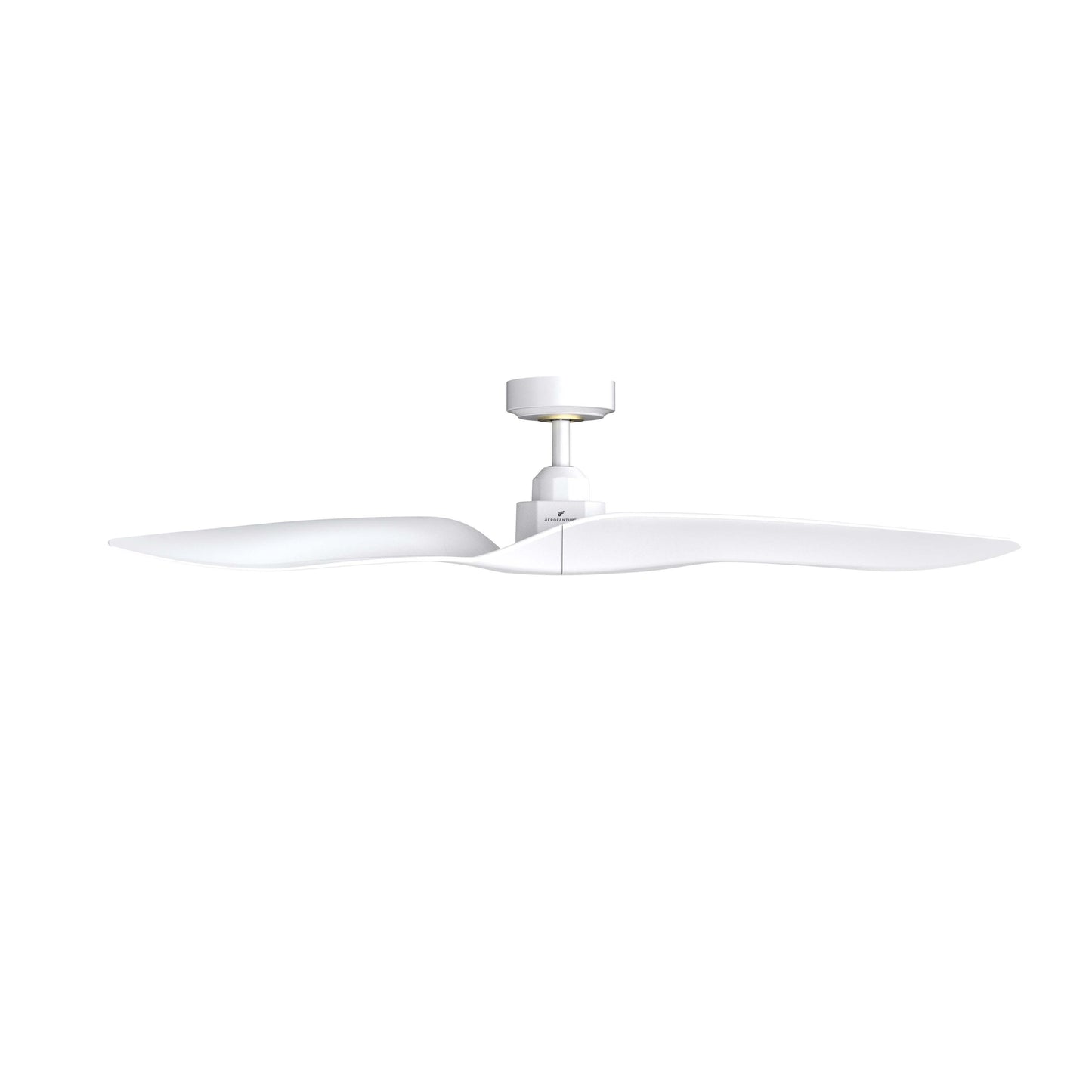 52" Punjab Industrial DC Motor Downrod Mount Reversible Ceiling Fan with Remote Control