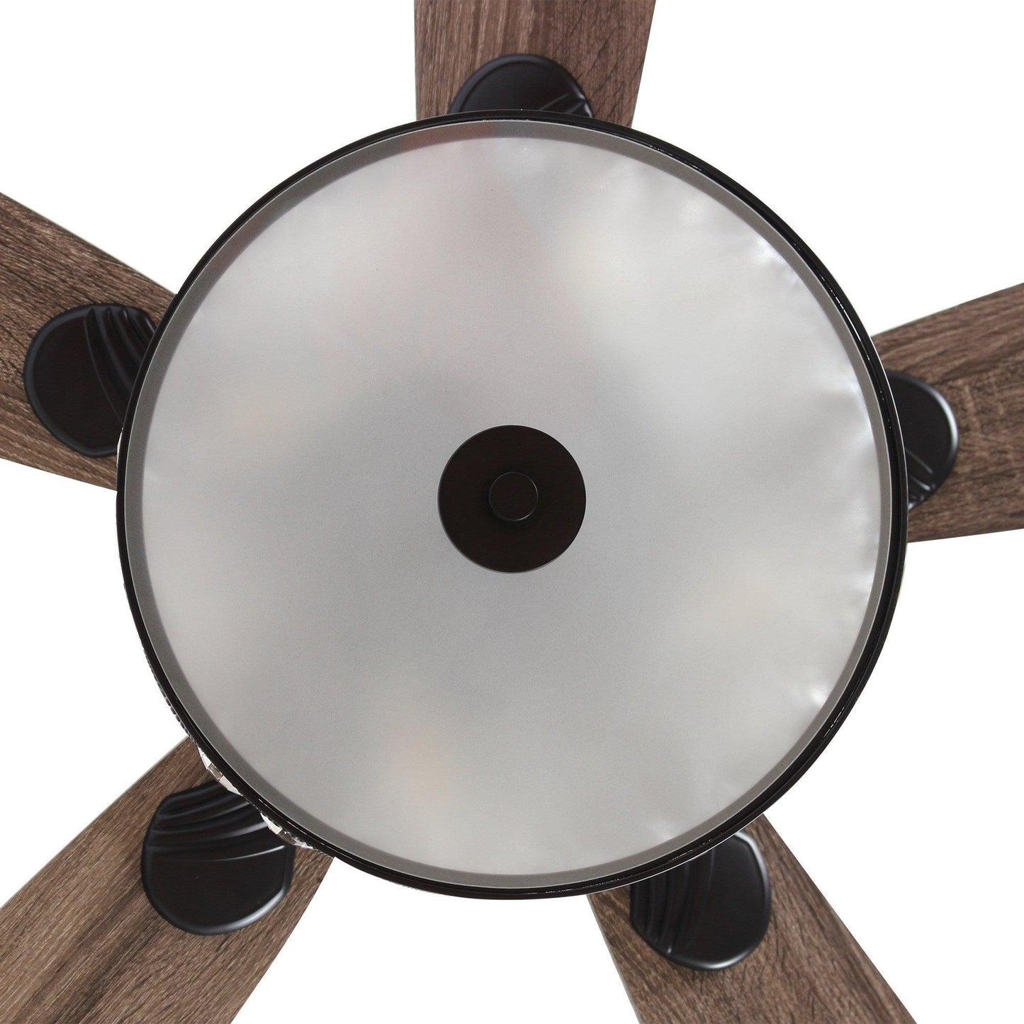 52" Tibuh Modern Crystal Chandelier Ceiling Fan With Led Light And Remote Control 5 Blades Chrome