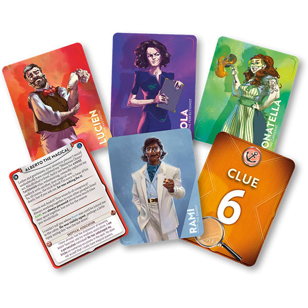 Alibi: 3 Intricate Mysteries - Board Game
